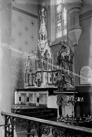 CHURCH ALTAR FROM S.AISLE